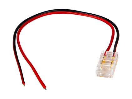 LED szalag csatlakozó 8mm COB vezetékkel