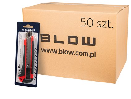 Törhető kés 18 mm fémből könyvkötő BLOW csomagolás
