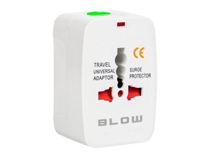 Univerzális hálózati dugó/EUROPA fehér
