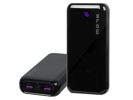 Power Bank 20000mAh PD 20W PB20F FEKETE