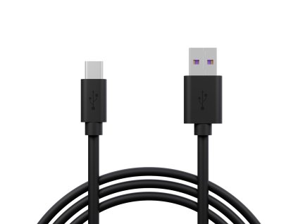 USB 3.0 A - USB-C csatlakozó 1m fekete