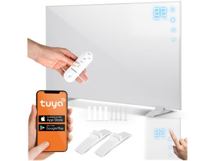 Infravörös radiátor hősugárzó 600 W Berdsen BD-981 távirányító WiFi alkalmazás