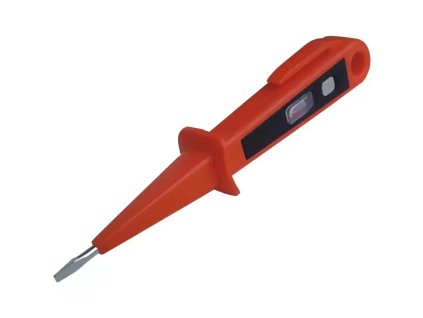 DEDRA 0500 elektromos feszültségpróbáló, 125-250V, 150mm, VDE minősítésű teszter