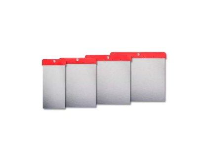 DEDRA festő spatulák 15B009 rozsdamentes acél 4db: 50, 80, 100, 120mm