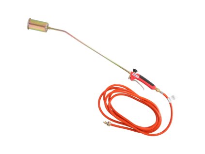 Tetőfedő készlet, DEDRA 31B022 gázégő egyfúvókás, 60mm fúvókaátmérő, 5m tömlő
