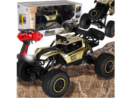 RC autó Rock Crawler 2.4GHz 1:8 51cm arany