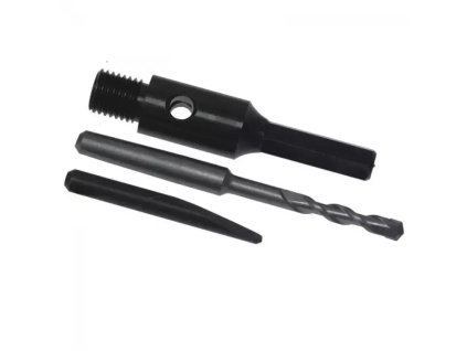 SDS Plus Adapter DEDRA H1226 100mm-es fúrószár, véső, készlet