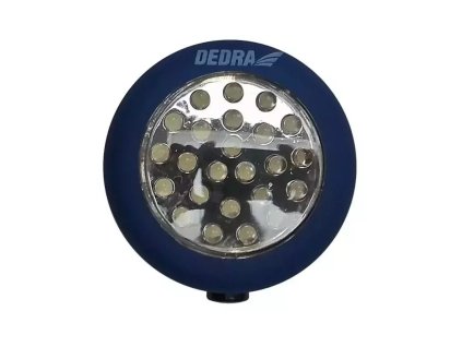 Dedra L1000 24 LED-es köralakú zseblámpa elemekkel, akasztóval és mágnessel