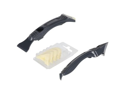 Silikon tömítőanyagokhoz való szerszámkészlet DEDRA 15B085 - tömítőanyag eltávolító, tömítőanyag profilozó