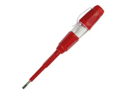 Dedra 06B032 elektromos feszültségpróbáló, lapos, 3x140mm méretben