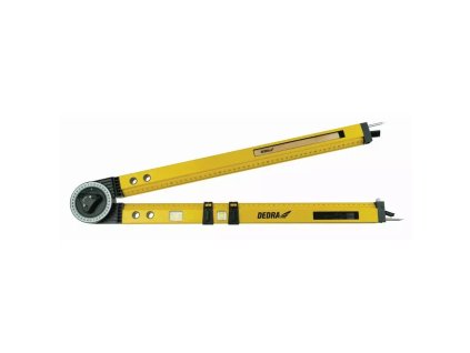 Állítható szögmérő vízmértékkel DEDRA MK0620 620mm, 2 vízmérték, 4 az 1-ben