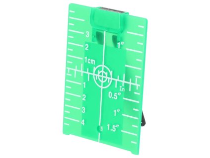 Célzó lemez távolságmérőkhöz és lézeres eszközökhöz DEDRA MC0918, zöld