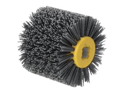 Nylon kefe szaténcsiszolóhoz 120x100mm, 80-as szemcsézés, DEDRA DED79334