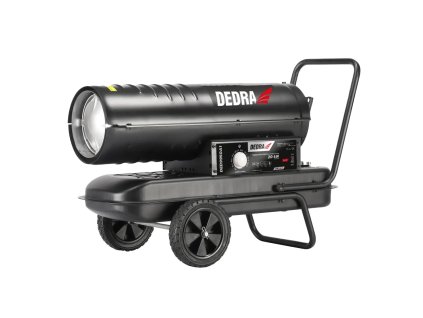 Olajfűtő 20kW, kerekekkel, kerettel, fekete DEDRA DED9950A1