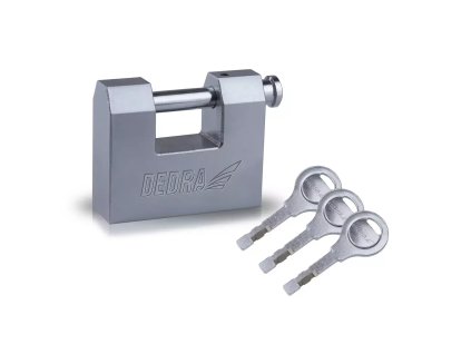 A DEDRA 11U142 70mm-os nikkel bevonatos öntöttvas zárzár.