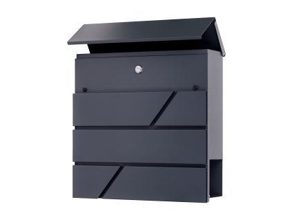 PALAWAN postaláda újságtartóval, antracit színben