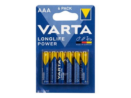 Alkalické batérie AAA 1,5 LR3 Varta
