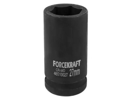 FORCEKRAFT Mély ütvecsatlakozó 3/4" 27mm 6-szögletű KULCS