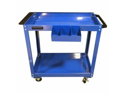 2 shelf tool trolley with organiser