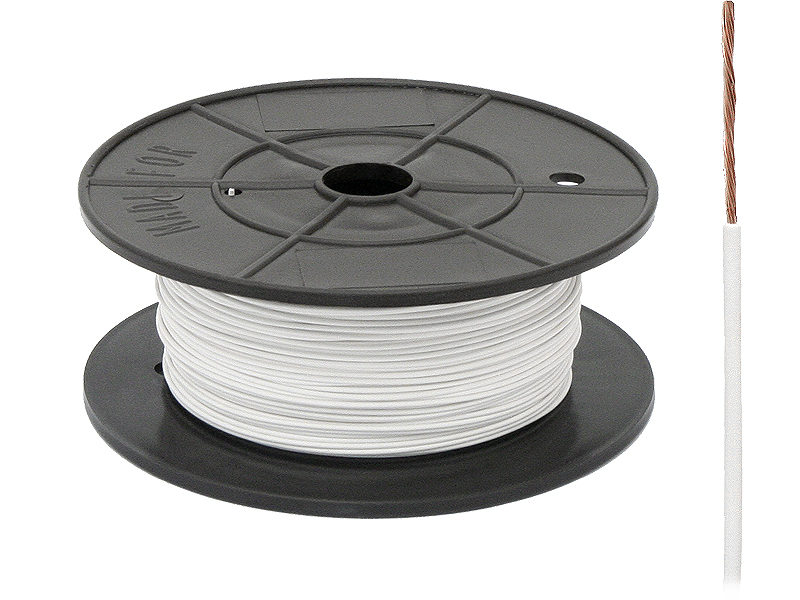 FLRY-B autóipari vezeték 0,35 mm?, fehér 73-104-