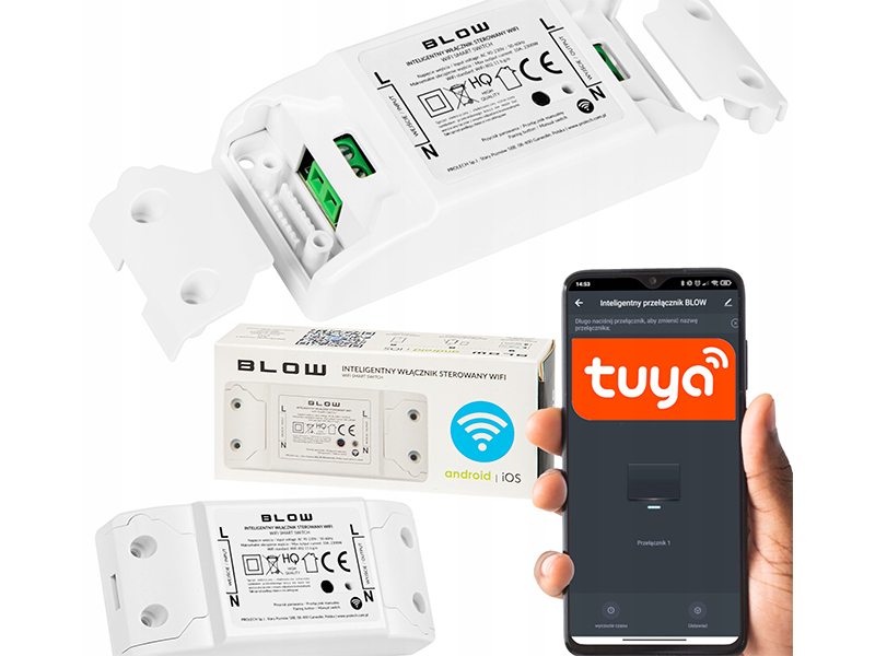Tuya wifi aljzat 72-080-