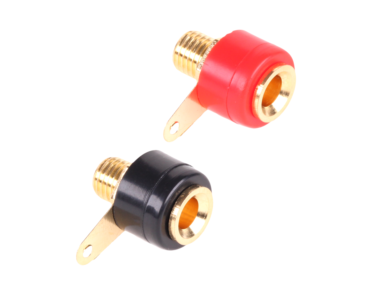 CABLETECH Banán aranyozott műanyag (fekete/piros)