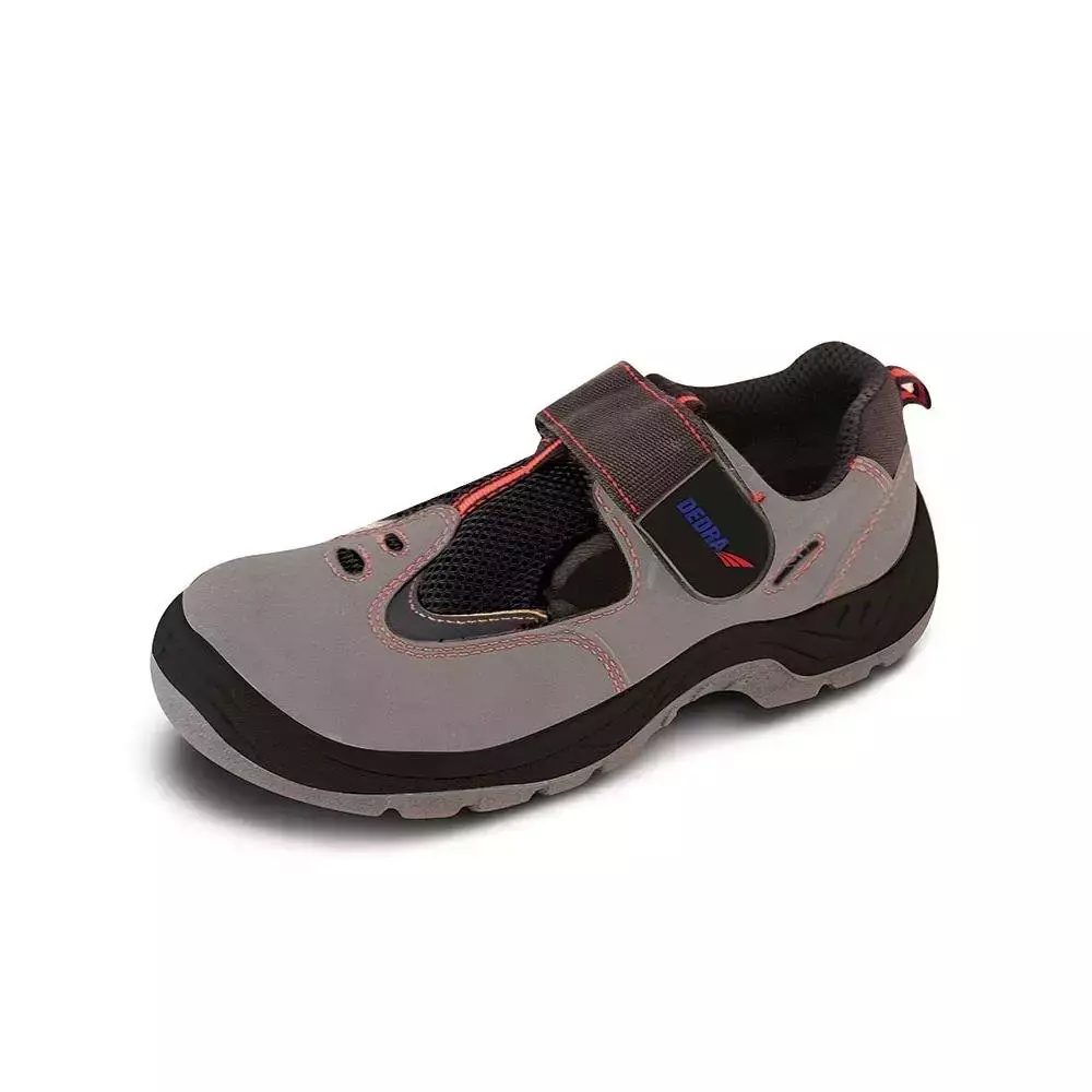 DEDRA Munkacipő D2, PU nubuk, méret: 39, kat, S1 SRC BH9D2-39 Farba: Šedá, Veľkosť: 40