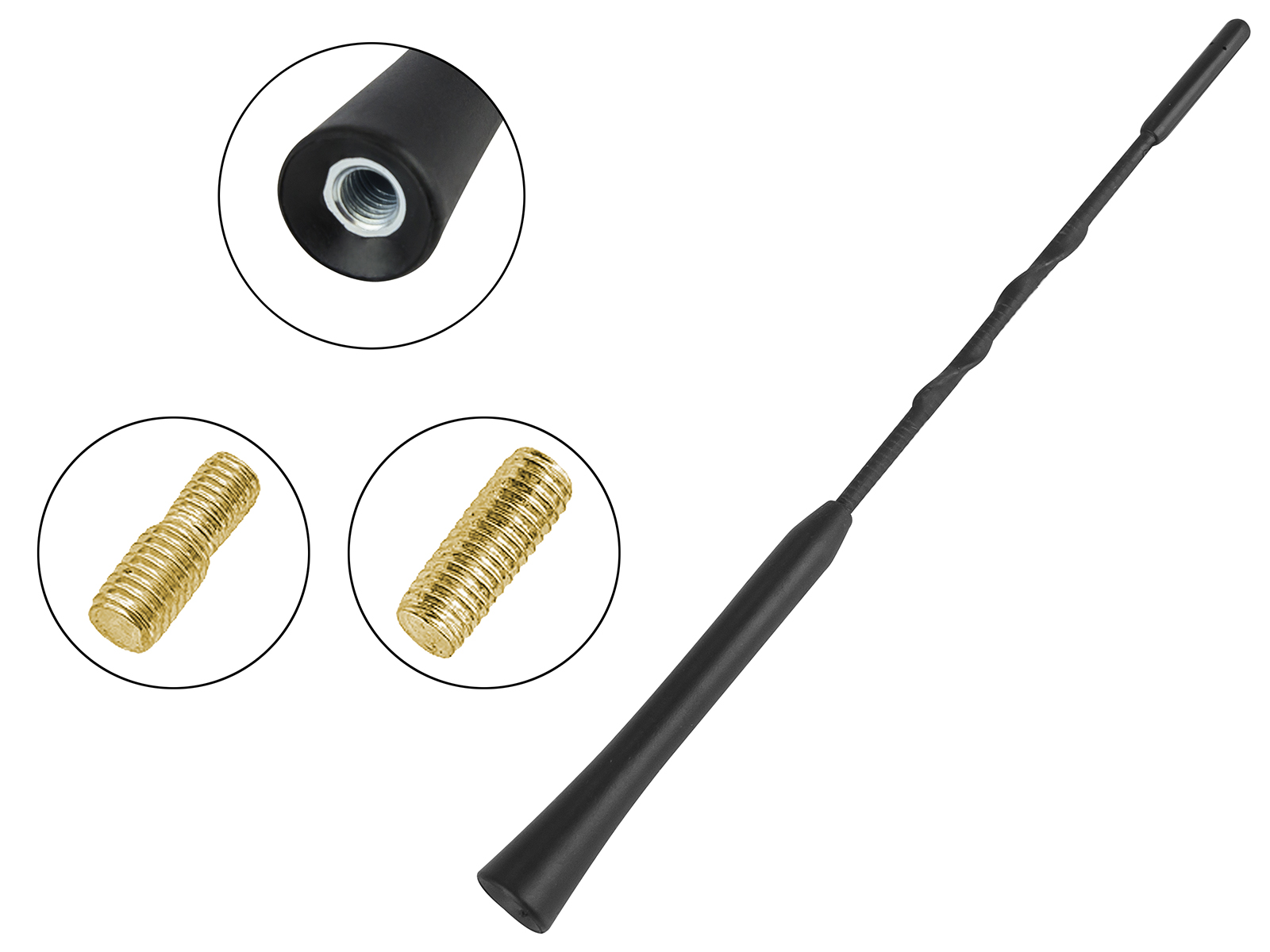 URA202 autóantenna, 24 cm 22-691-