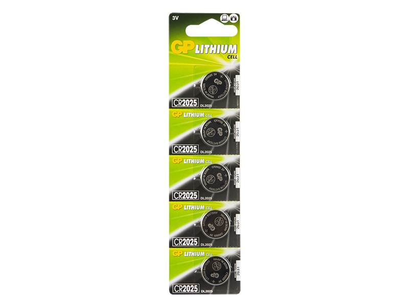 CR2025 gombelem, 3 V 2402-