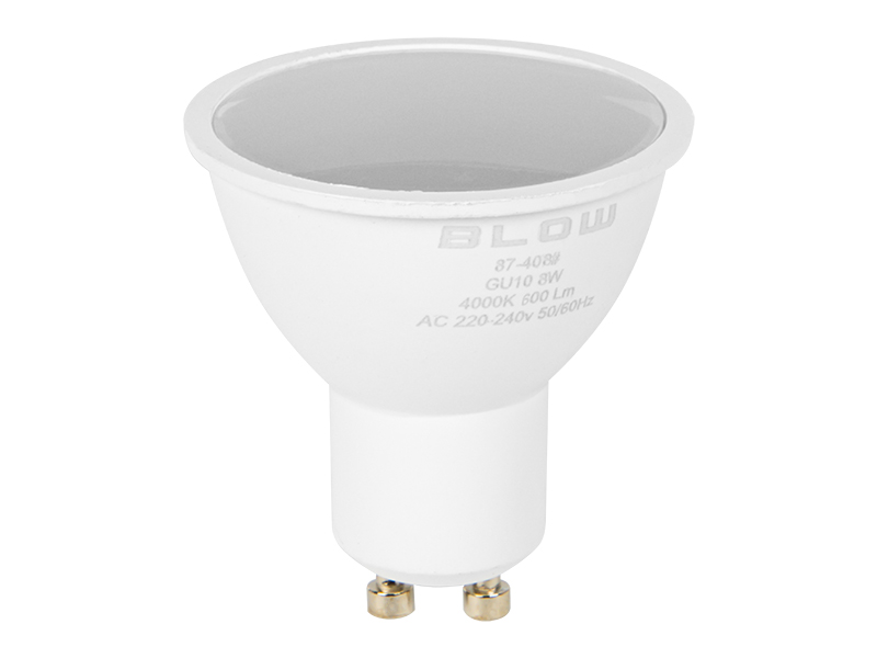 GU10 LED spot izzó 8 W 4000 K semleges fehér 87-408-