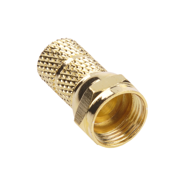 CABLETECH F csatlakozó 6,8 mm GOLD CU SAT