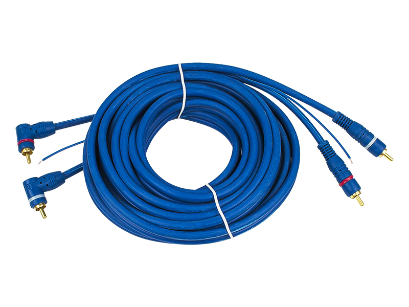 2XRCA kábel 5 m, 6 mm 8676-