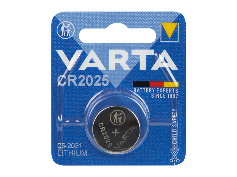 VARTA CR2025 gombelem, 3 V 82-566-