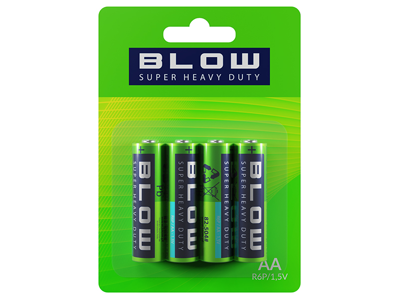 BLOW Super Heavy Duty AA ceruzaelem 1,5 V, 4 db 82-506-