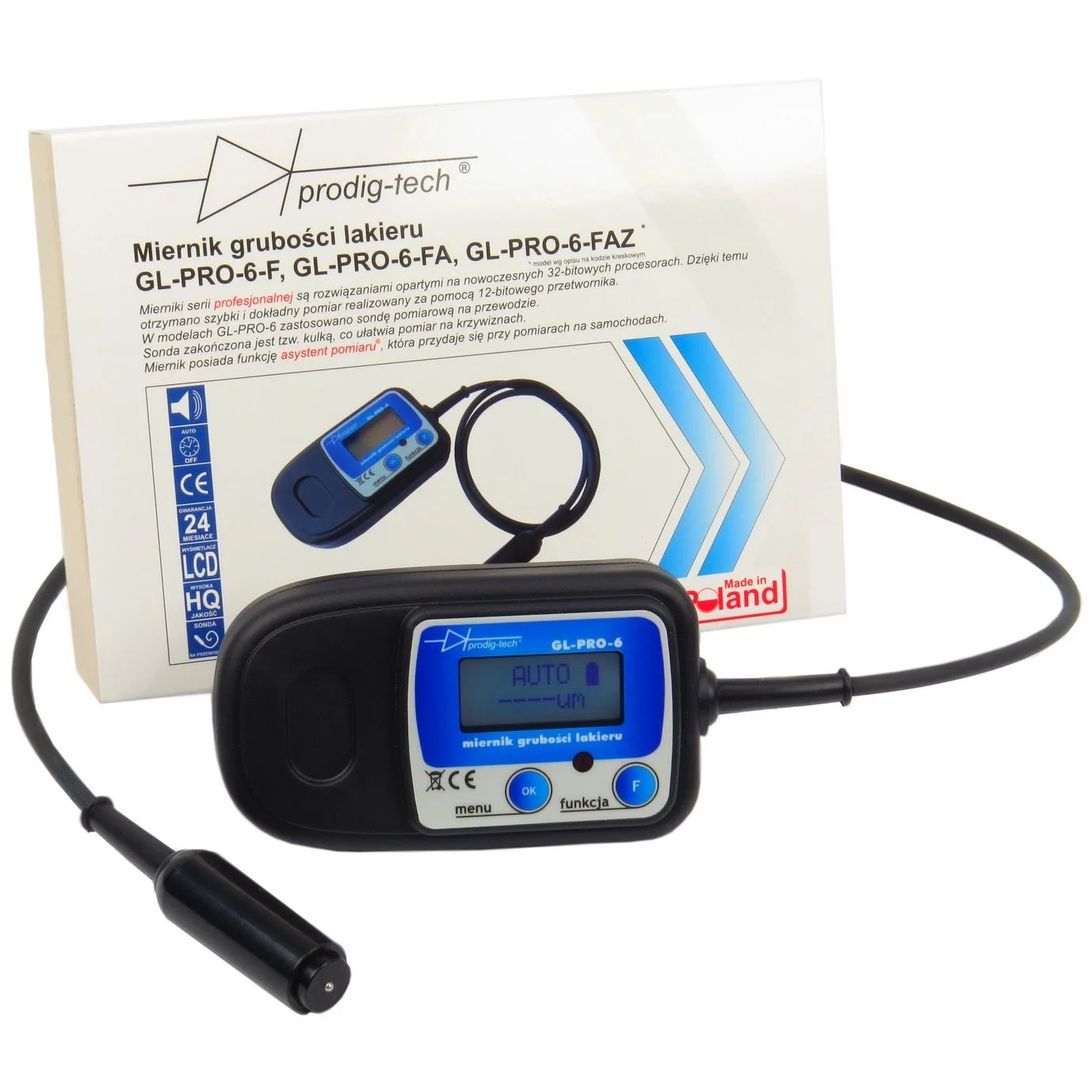 Prodig-Tech GL-PRO-6-FA Festékvastagságmérő