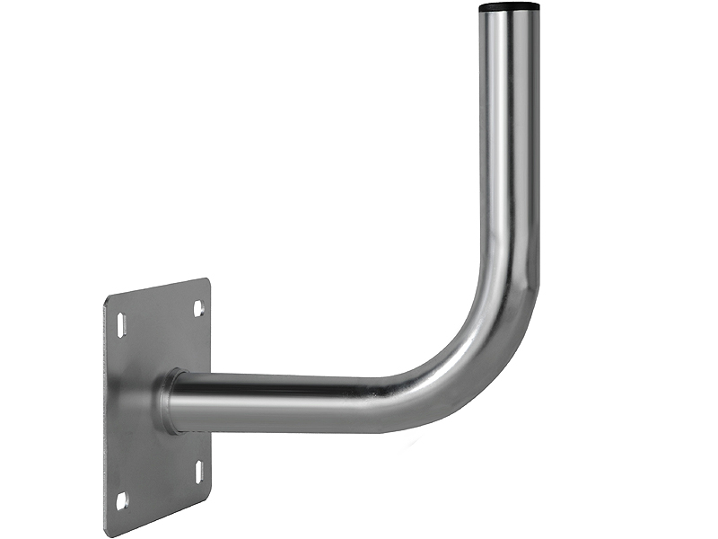 Hajlított fali antenna tartó konzol 250 mm, 35 mm 76-888-