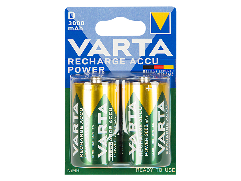 Varta R20 (D/HR20) Ni-MH tölthető akkumulátor 3000 mAh 82-594-