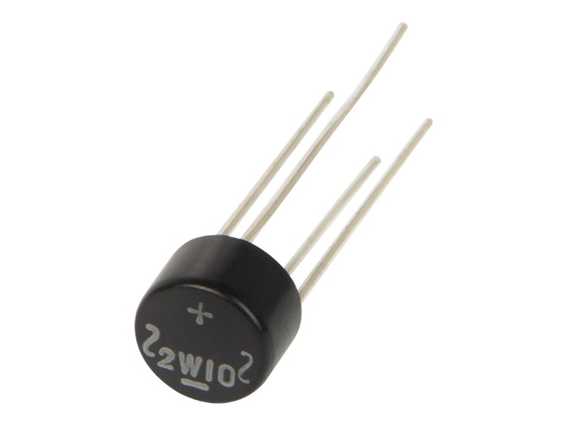 Egyenirányító híd 2 A 1000 V (2W10) 6345-