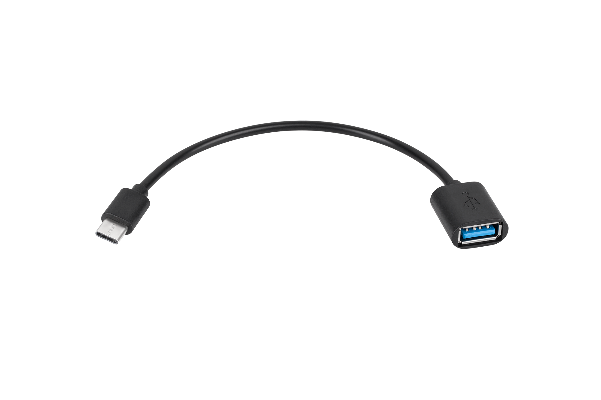 CABLETECH OTG redukció USB A - USB Type-C, 20cm