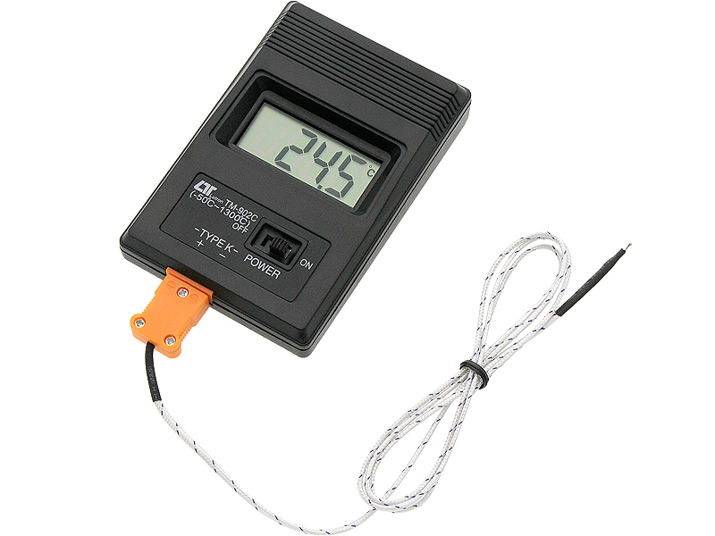 Teplomer sondou digitálny teplomer 9 V 50-306-