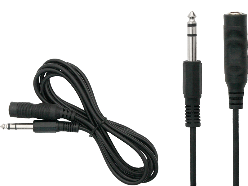 JACK kábel 6,3 mm 3 m egyenes