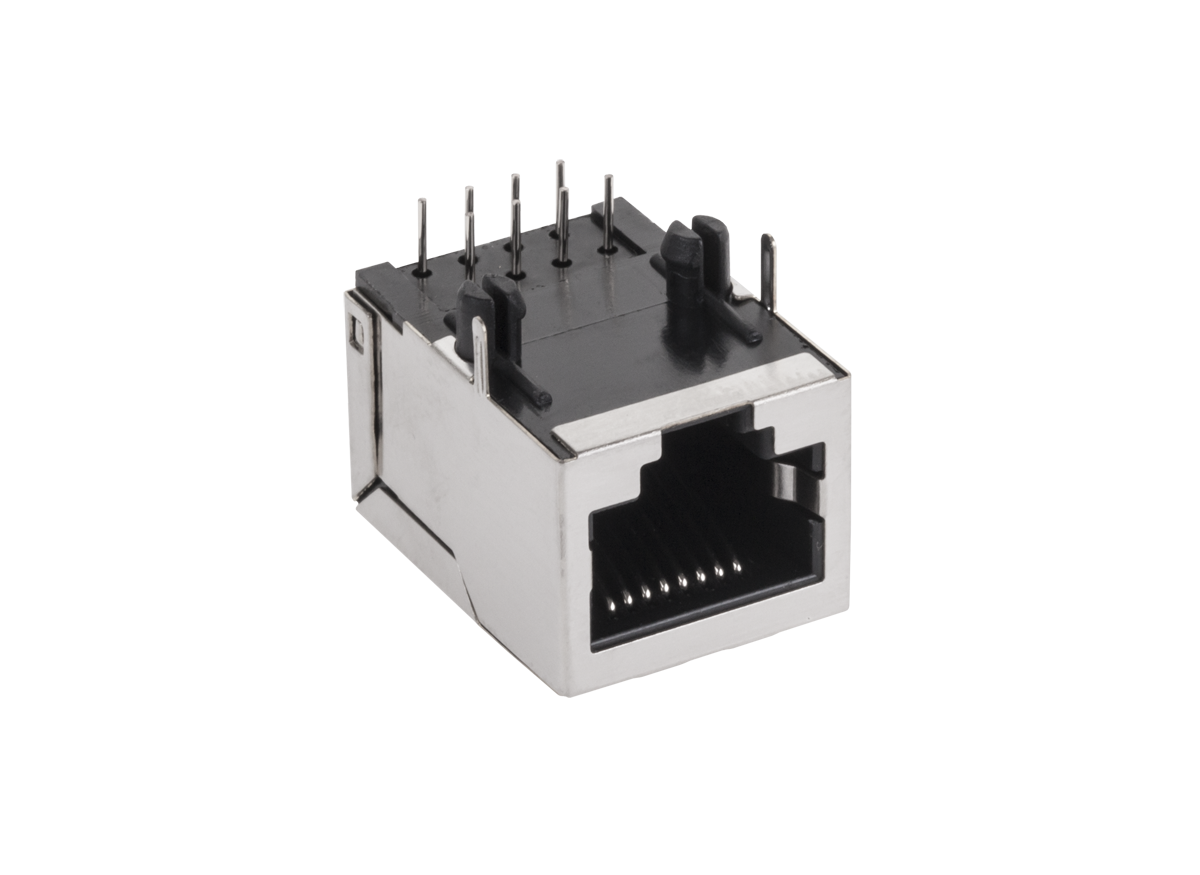 CABLETECH RJ45 csatlakozó (8P8C) a NYÁK árnyékolt PCB-hez