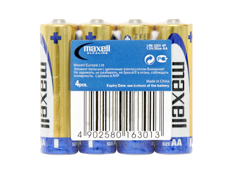 Maxell LR6 elem, 1,5 V 88932-