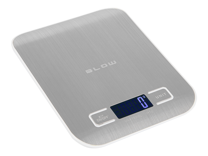 Ezüst digitális konyhai mérleg, 10 kg 44-084-