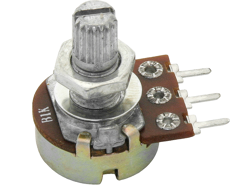 Forgópotenciométer 1K ? B vonal l=15 mm 8719-