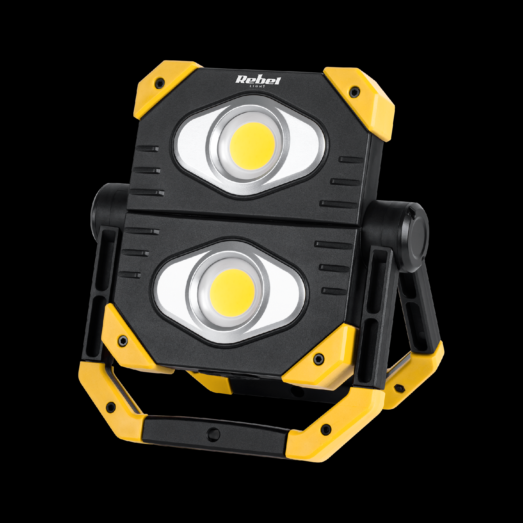 Rebel Accu LED reflektor 2XCOB