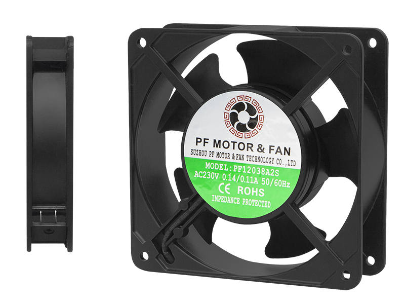 230 V ventilátor, 38 mm 85-125-