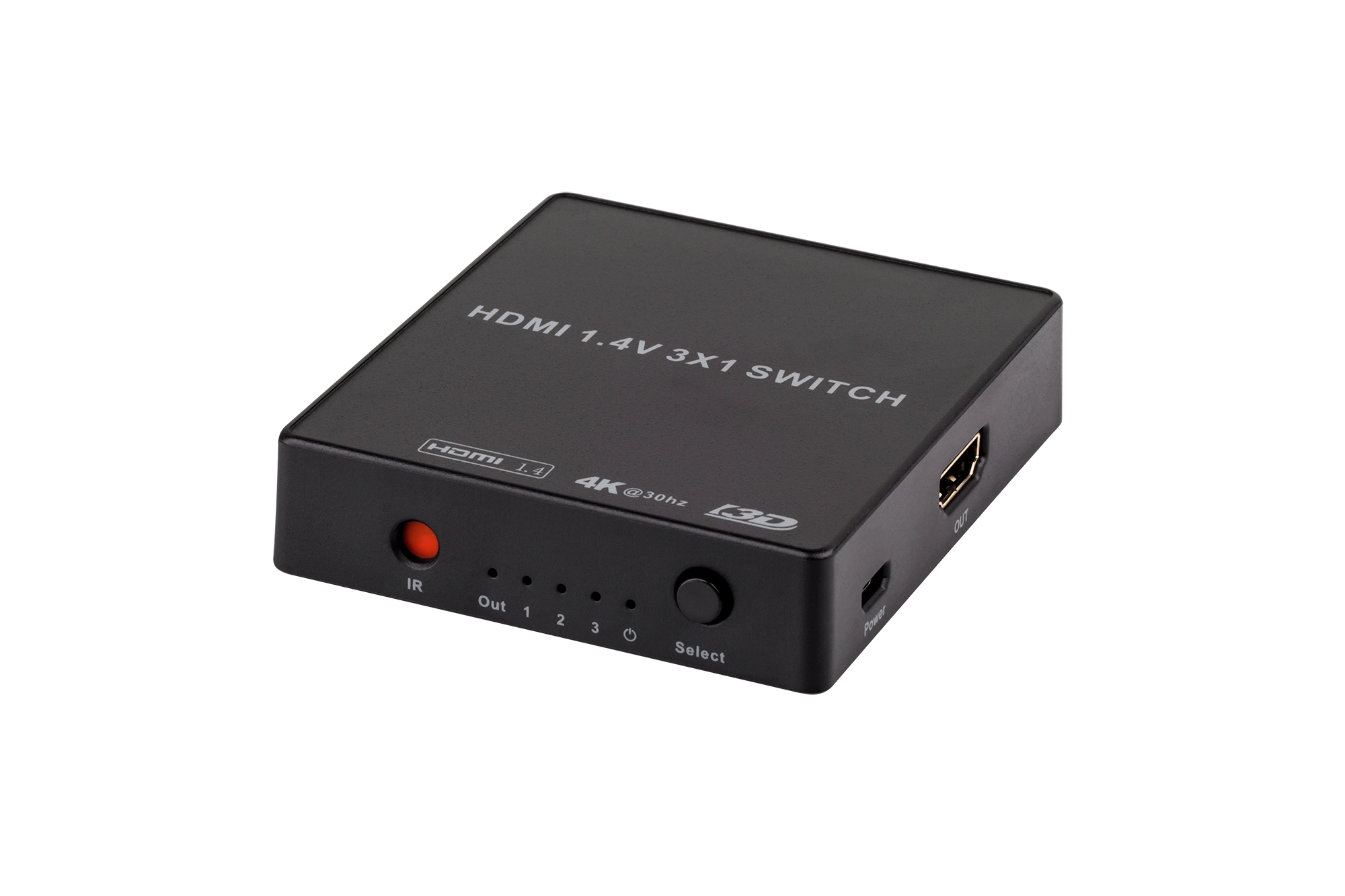 CABLETECH HDMI hub 3/1 DO-val URZ0971