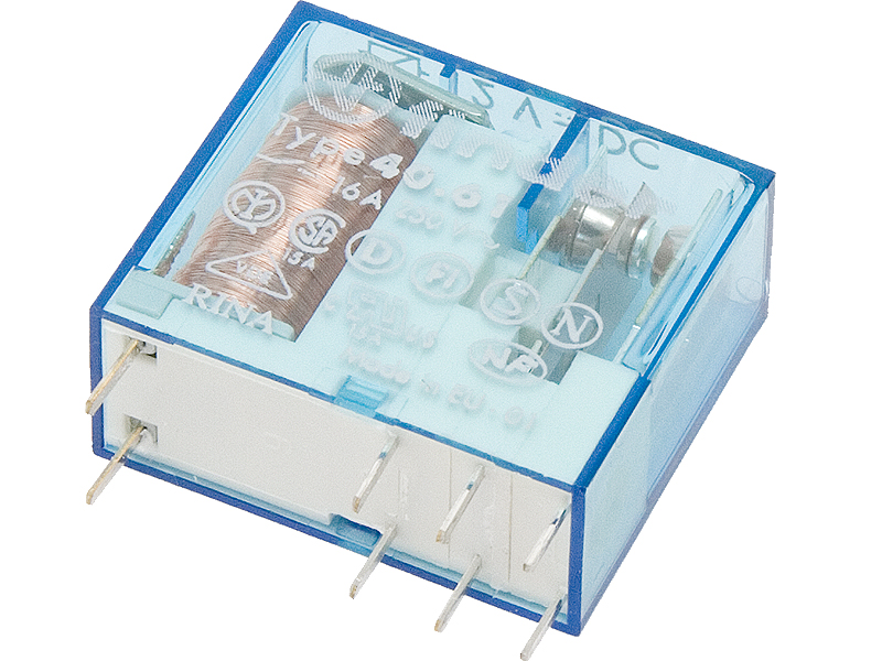DC Finder relé 16 A 24 V 25 × 12,4 mm 1258-