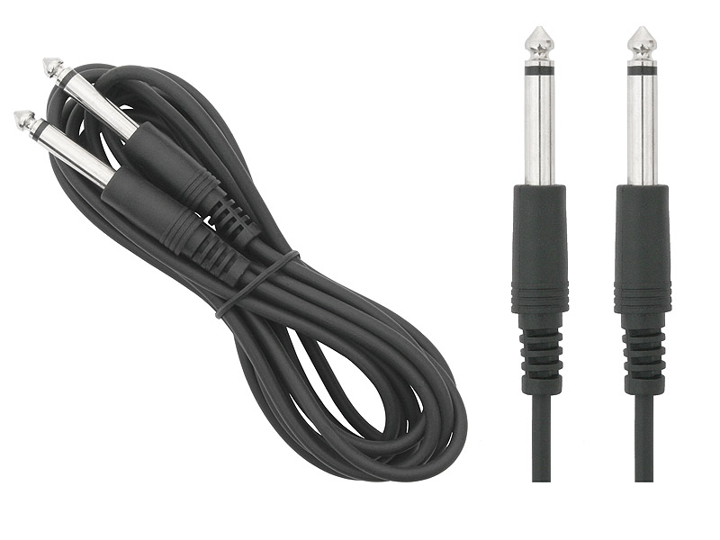 6,3 mm mono jack összekötő kábel 1 m 0035-